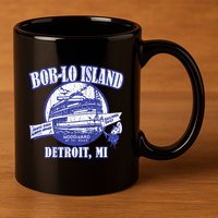 Boblo Island Detroit Michigan 11oz C Handle Ceramic Mug
