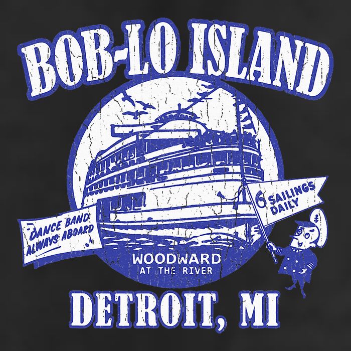 Boblo Island Detroit Michigan 11oz C Handle Ceramic Mug