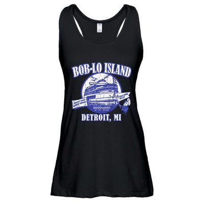 Boblo Island Detroit Michigan Ladies Essential Flowy Tank