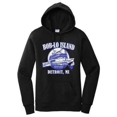 Boblo Island Detroit Michigan Women's Pullover Hoodie