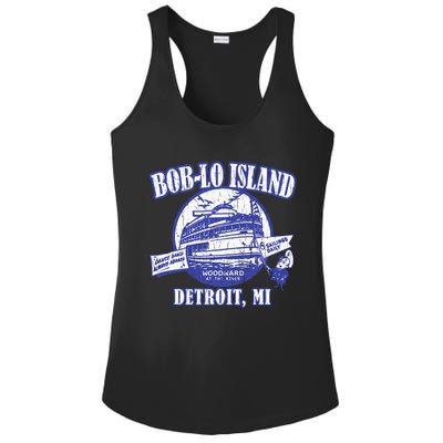 Boblo Island Detroit Michigan Ladies PosiCharge Competitor Racerback Tank