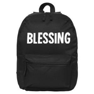 Blessing In Disguise Funny Halloween Costume Idea Funny 16 in Basic Backpack