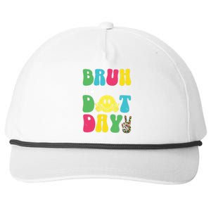 Bruh ItS Dot Daybruh Happy Dot Day Funny Teachers Snapback Five-Panel Rope Hat