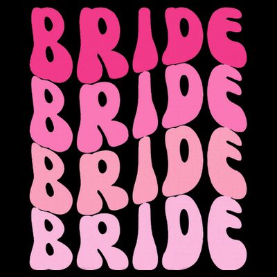 Bride I Do Crew Retro Bachelorette Party Bride Bridesmaids T-Shirt