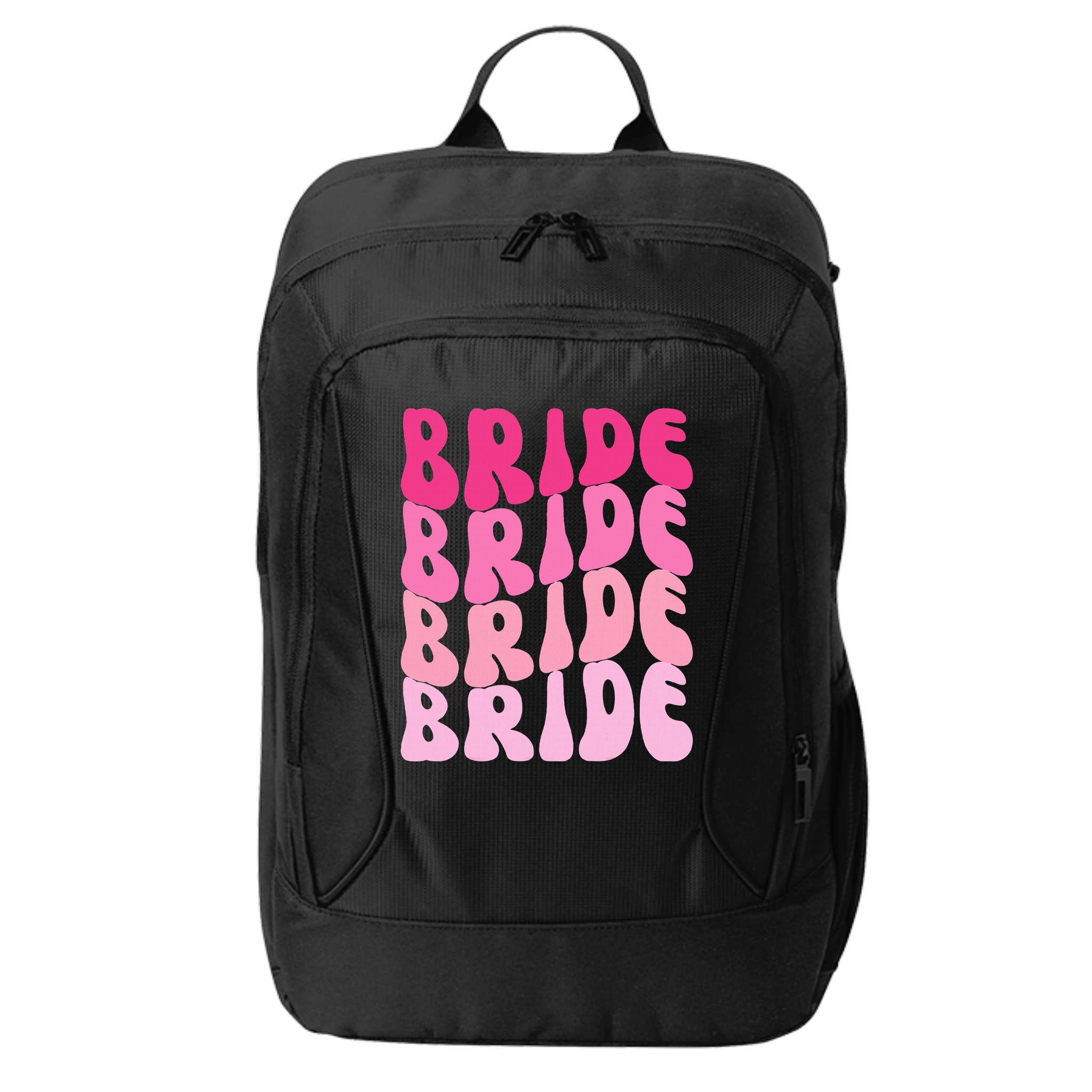 Bride I Do Crew Retro Bachelorette Party Bride Bridesmaids City Backpack