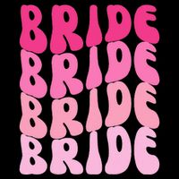 Bride I Do Crew Retro Bachelorette Party Bride Bridesmaids City Backpack