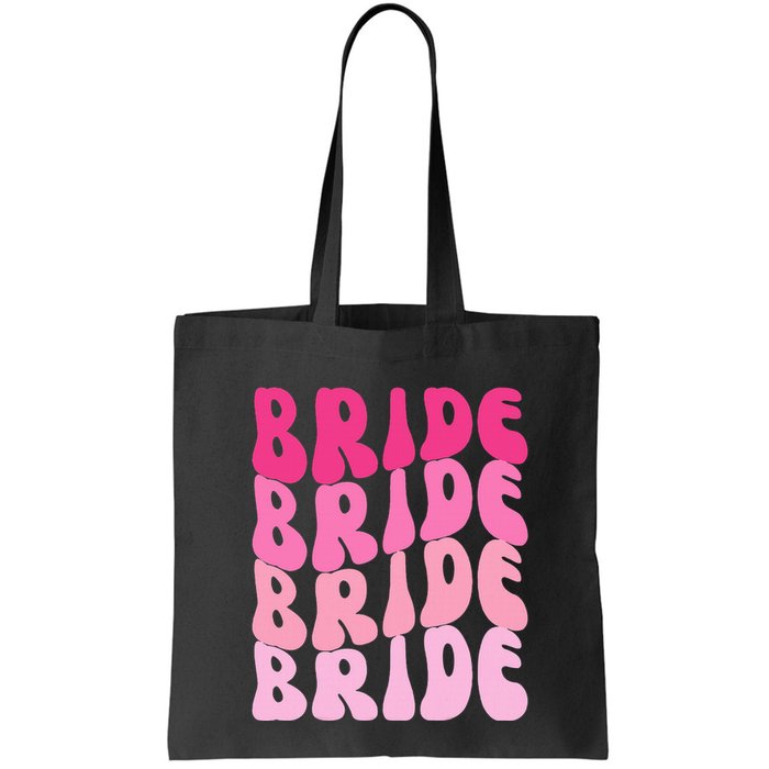 Bride I Do Crew Retro Bachelorette Party Bride Bridesmaids Bag