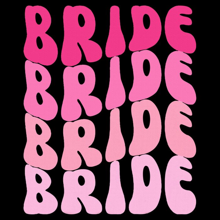 Bride I Do Crew Retro Bachelorette Party Bride Bridesmaids Bag