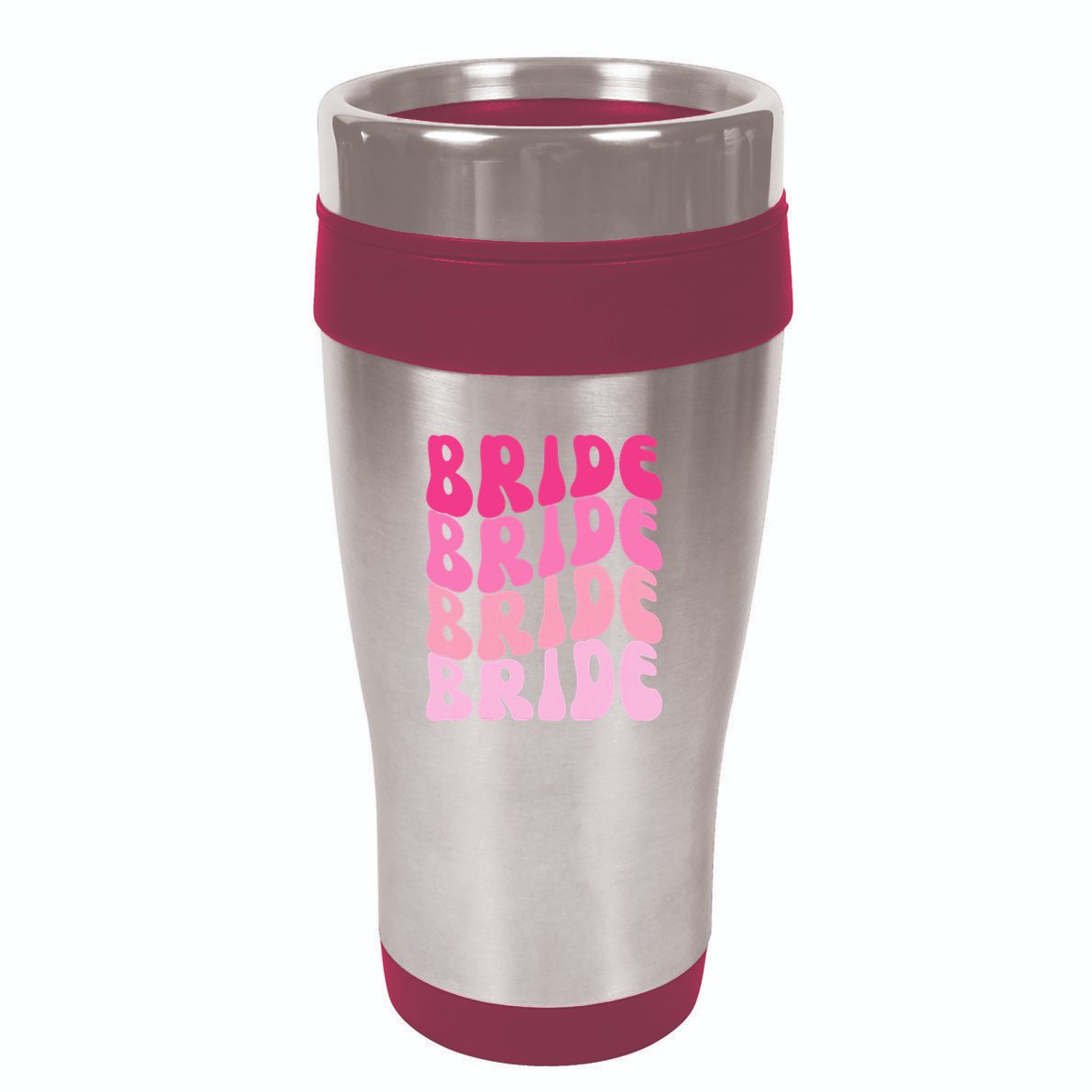 Bride I Do Crew Retro Bachelorette Party Bride Bridesmaids 16oz Travel Tumbler