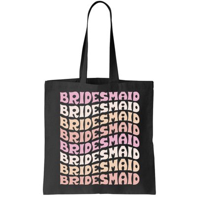 Bridesmaid I Do Crew Retro Bachelorette Party Bridesmaids Bag