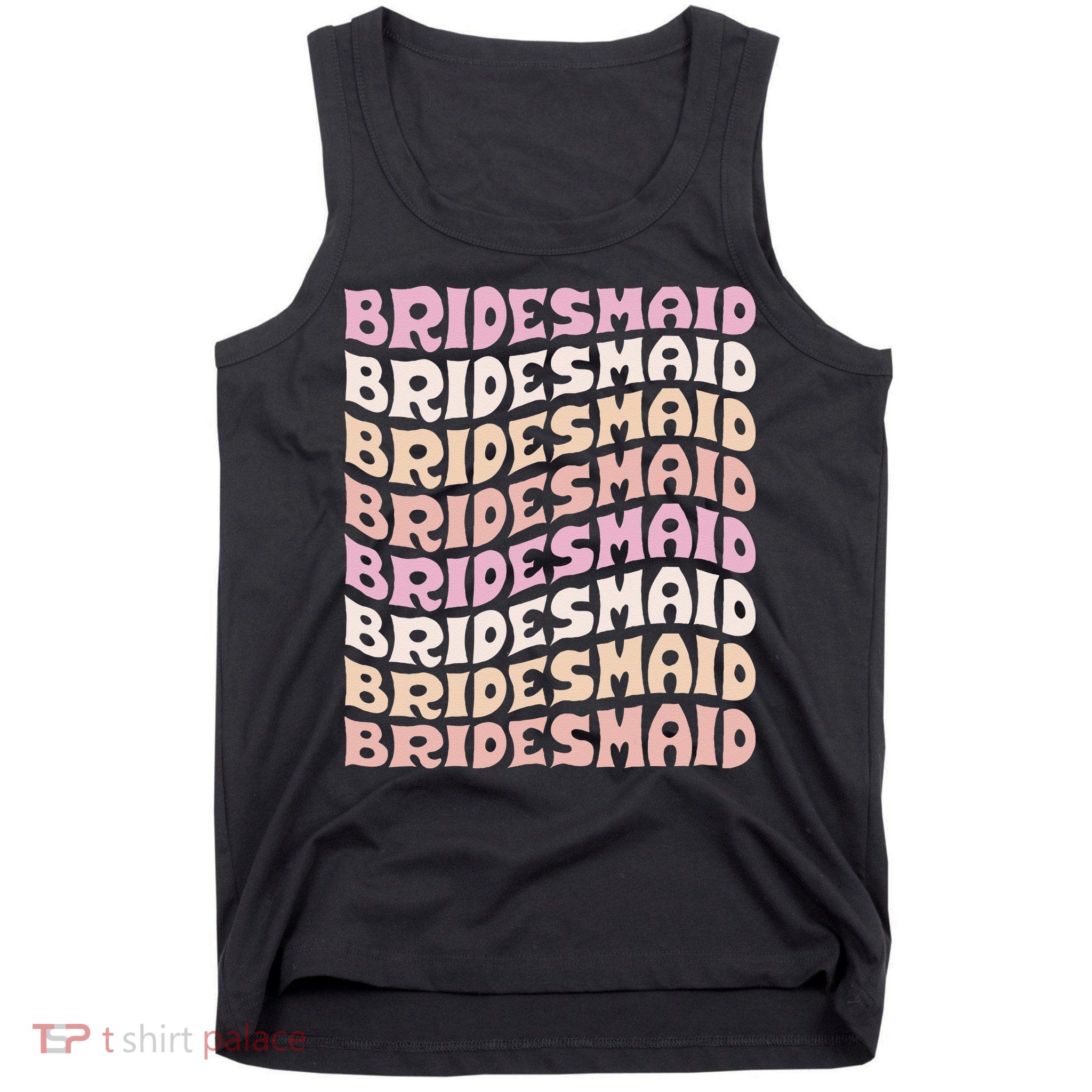 Bridesmaid I Do Crew Retro Bachelorette Party Bridesmaids Tank Top
