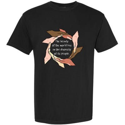 Beauty In Diversity AntiRacist Garment-Dyed Heavyweight T-Shirt