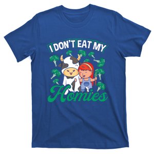 Backprint I Don T Eat My Homies Veganism Gift T-Shirt