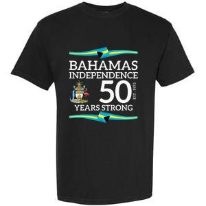 Bahamas Independence Day Bahamas 50th Celebration Garment-Dyed Heavyweight T-Shirt