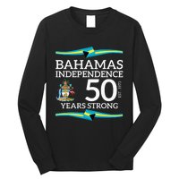 Bahamas Independence Day Bahamas 50th Celebration Long Sleeve Shirt