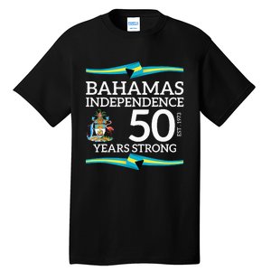 Bahamas Independence Day Bahamas 50th Celebration Tall T-Shirt