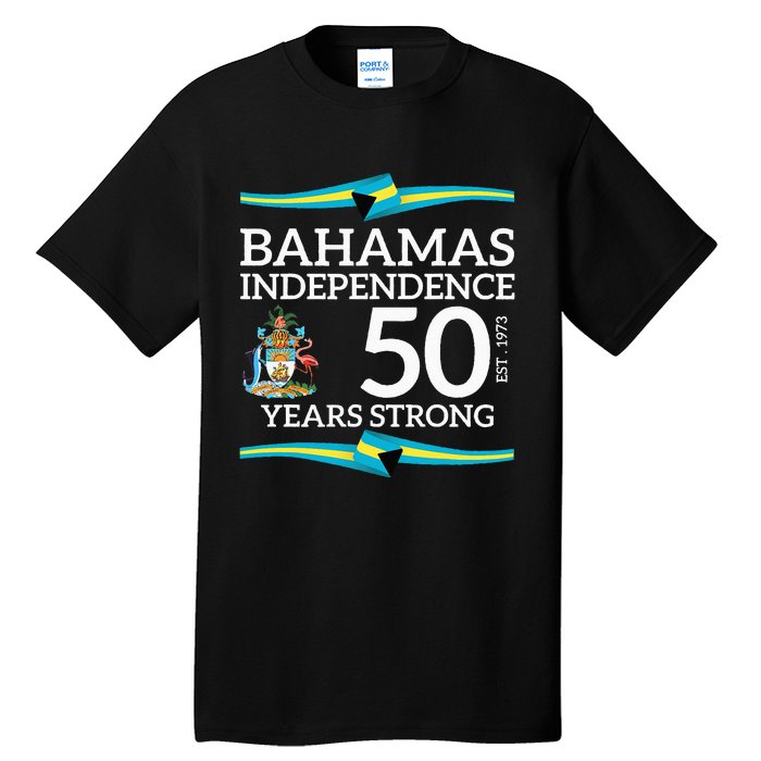 Bahamas Independence Day Bahamas 50th Celebration Tall T-Shirt