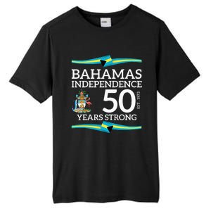 Bahamas Independence Day Bahamas 50th Celebration Tall Fusion ChromaSoft Performance T-Shirt