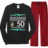 Bahamas Independence Day Bahamas 50th Celebration Long Sleeve Pajama Set