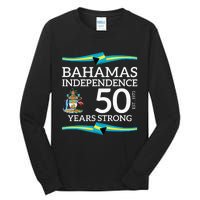 Bahamas Independence Day Bahamas 50th Celebration Tall Long Sleeve T-Shirt