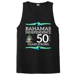 Bahamas Independence Day Bahamas 50th Celebration PosiCharge Competitor Tank