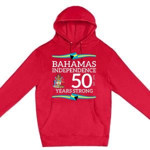 Bahamas Independence Day Bahamas 50th Celebration Premium Pullover Hoodie