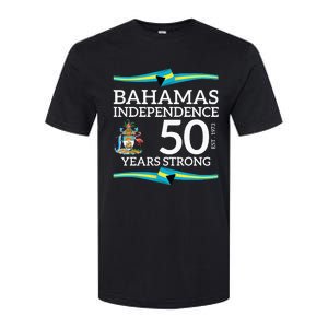 Bahamas Independence Day Bahamas 50th Celebration Softstyle CVC T-Shirt