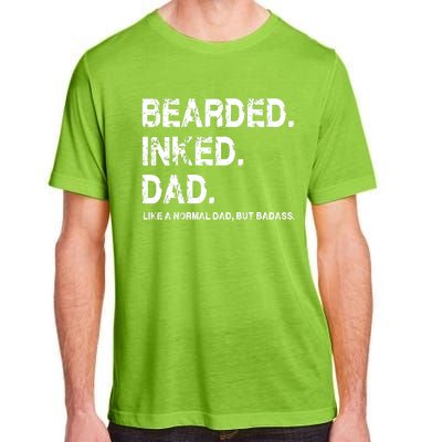 Bearded Inked Dad Like A Normal Dad Adult ChromaSoft Performance T-Shirt