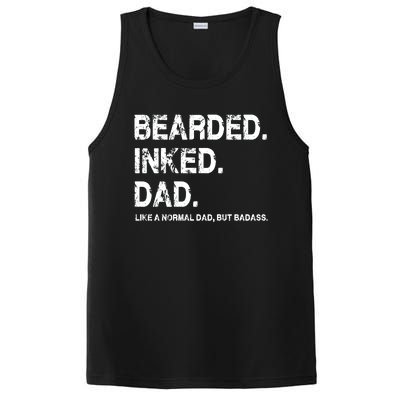 Bearded Inked Dad Like A Normal Dad PosiCharge Competitor Tank