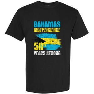 Bahamas Independence Day Bahamas 50th celebration Garment-Dyed Heavyweight T-Shirt