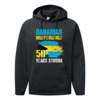 Bahamas Independence Day Bahamas 50th celebration Performance Fleece Hoodie