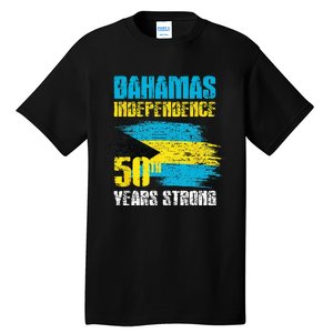 Bahamas Independence Day Bahamas 50th celebration Tall T-Shirt