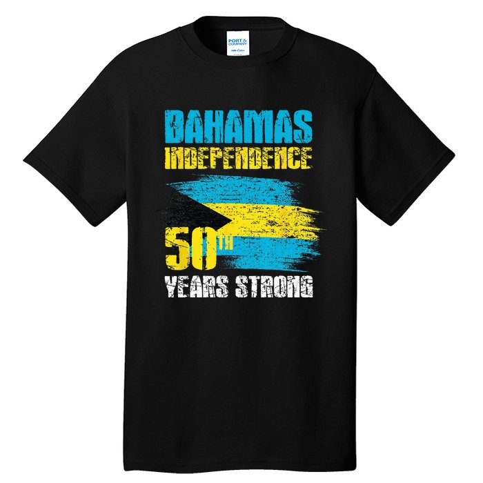 Bahamas Independence Day Bahamas 50th celebration Tall T-Shirt