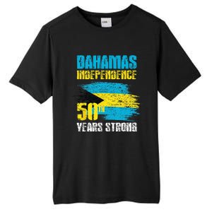 Bahamas Independence Day Bahamas 50th celebration Tall Fusion ChromaSoft Performance T-Shirt