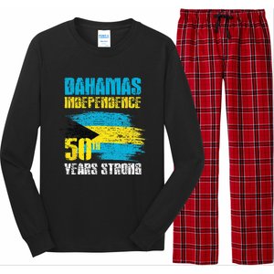 Bahamas Independence Day Bahamas 50th celebration Long Sleeve Pajama Set