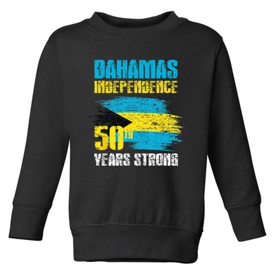 Bahamas Independence Day Bahamas 50th celebration Toddler Sweatshirt