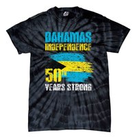 Bahamas Independence Day Bahamas 50th celebration Tie-Dye T-Shirt