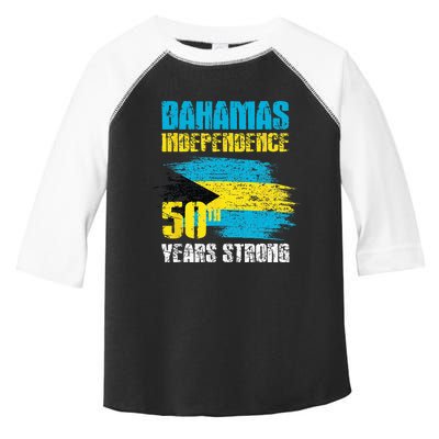 Bahamas Independence Day Bahamas 50th celebration Toddler Fine Jersey T-Shirt