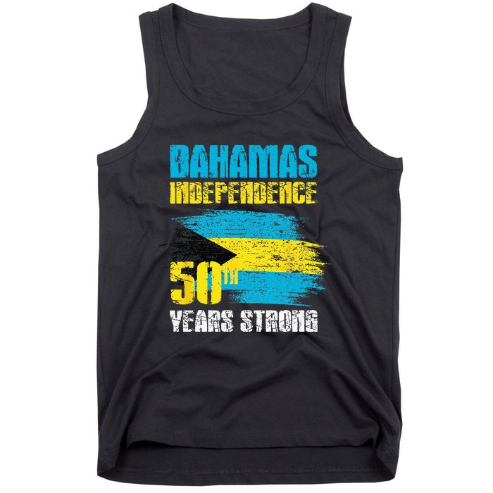 Bahamas Independence Day Bahamas 50th celebration Tank Top