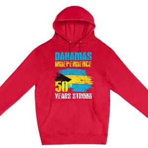 Bahamas Independence Day Bahamas 50th celebration Premium Pullover Hoodie