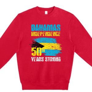 Bahamas Independence Day Bahamas 50th celebration Premium Crewneck Sweatshirt