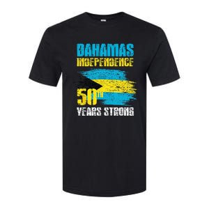 Bahamas Independence Day Bahamas 50th celebration Softstyle CVC T-Shirt