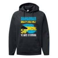 Bahamas Independence Day Bahamas 50th celebration Performance Fleece Hoodie