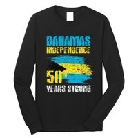 Bahamas Independence Day Bahamas 50th celebration Long Sleeve Shirt