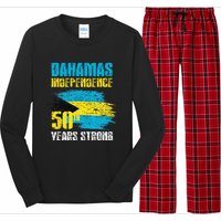 Bahamas Independence Day Bahamas 50th celebration Long Sleeve Pajama Set