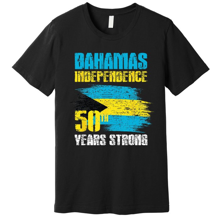 Bahamas Independence Day Bahamas 50th celebration Premium T-Shirt