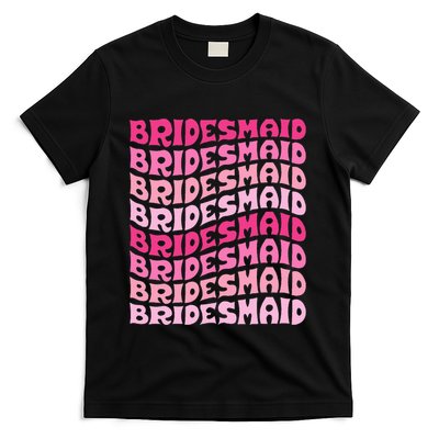 Bridesmaid I Do Crew Retro Bachelorette Party Bridesmaids T-Shirt