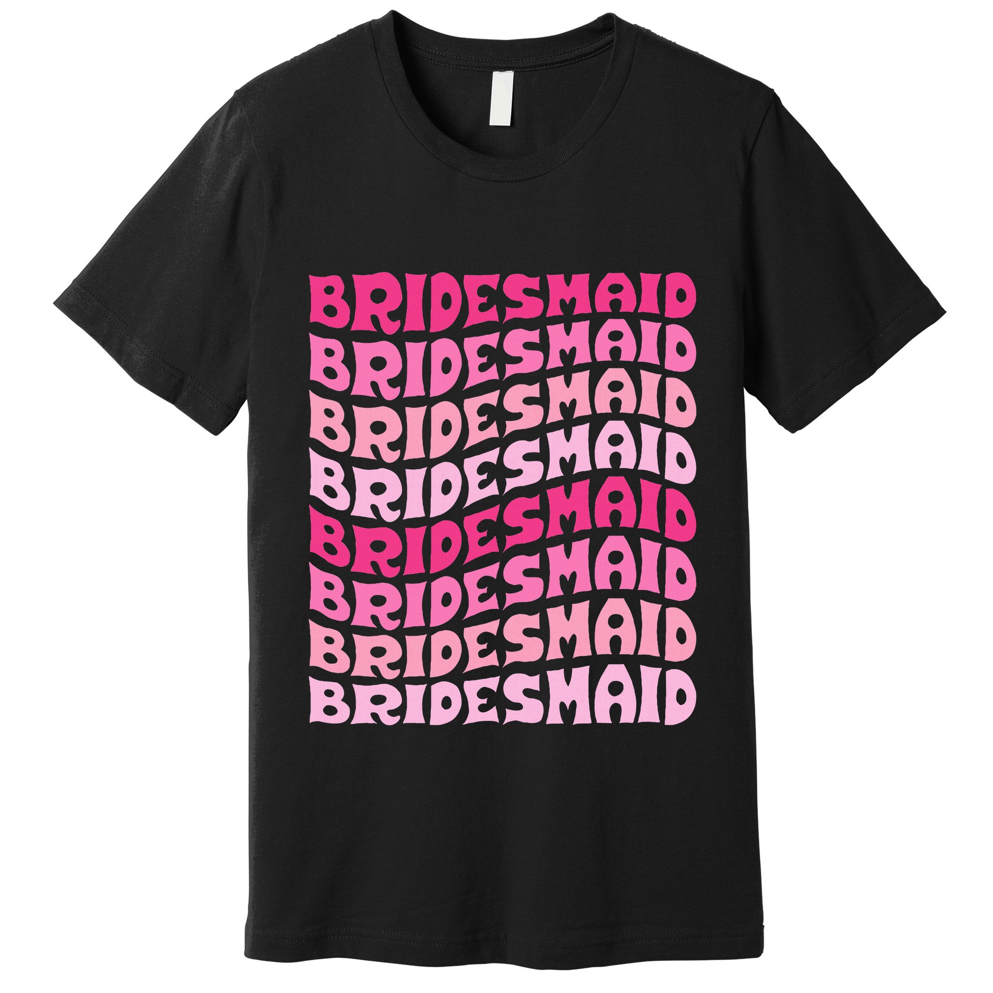 Bridesmaid I Do Crew Retro Bachelorette Party Bridesmaids Premium T-Shirt