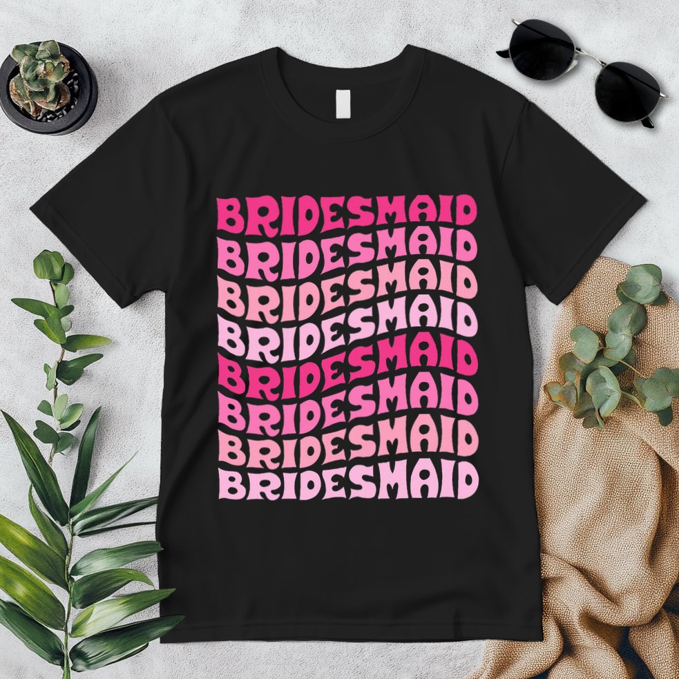 Bridesmaid I Do Crew Retro Bachelorette Party Bridesmaids Premium T-Shirt