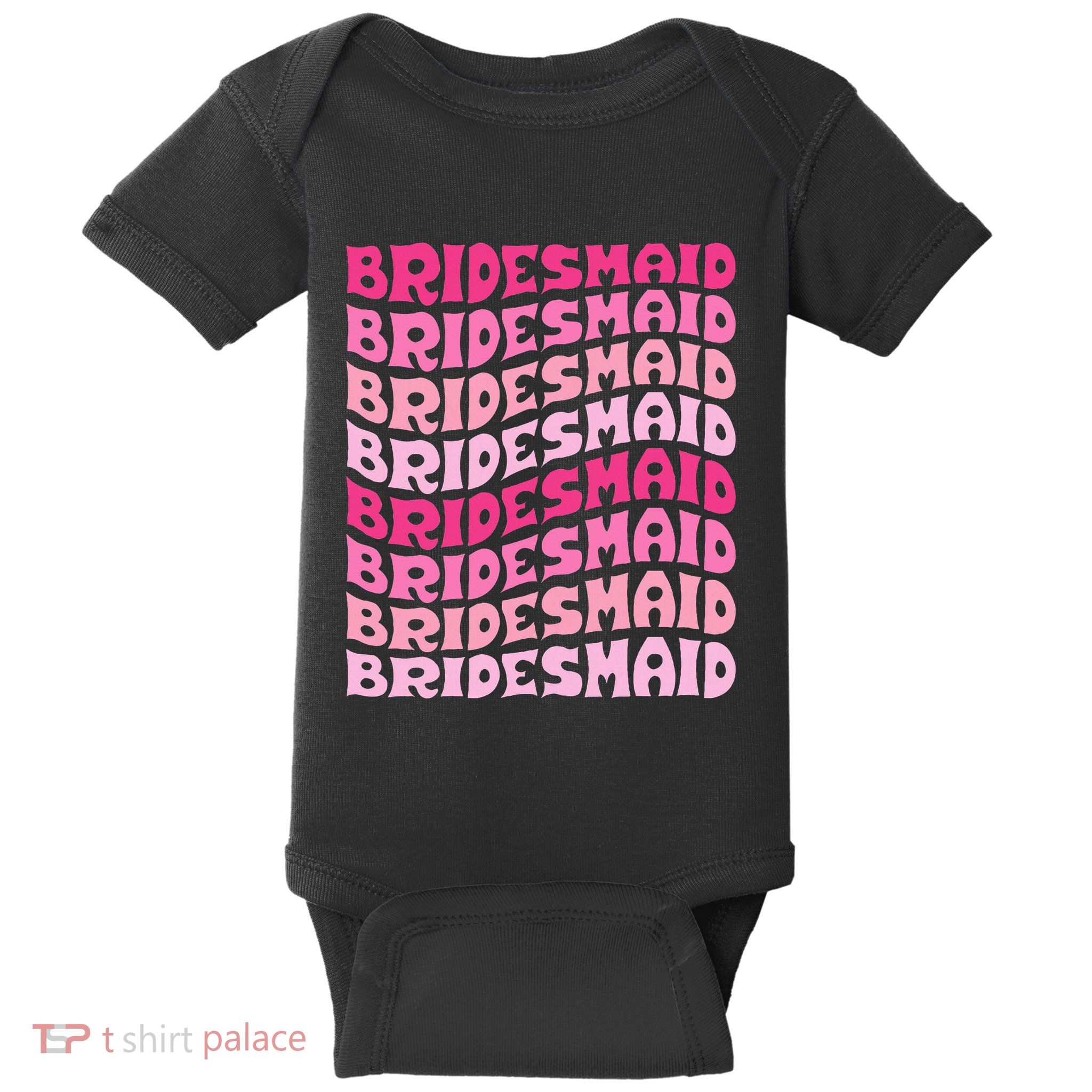 Bridesmaid I Do Crew Retro Bachelorette Party Bridesmaids Baby Bodysuit